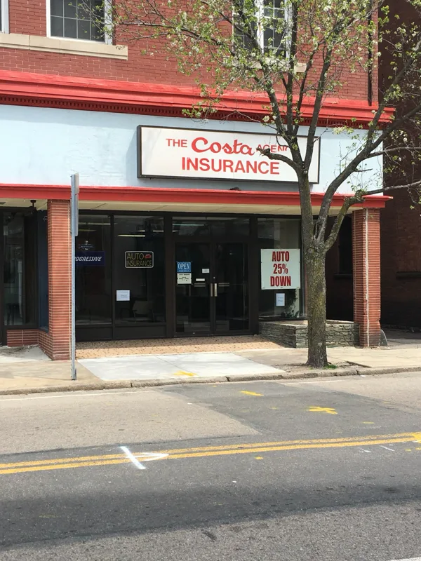 Costa Insurance storefront in Attleboro